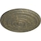 Ekena Millwork Carton Ceiling Medallion (For Canopies up to 2 5/8"), 12 5/8"OD x 1"P, Witch Hazel Crackle CM13CAWHC - alternate 3